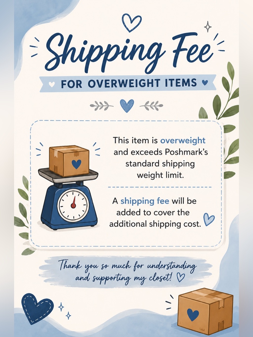 over 5 lb  shipping fee